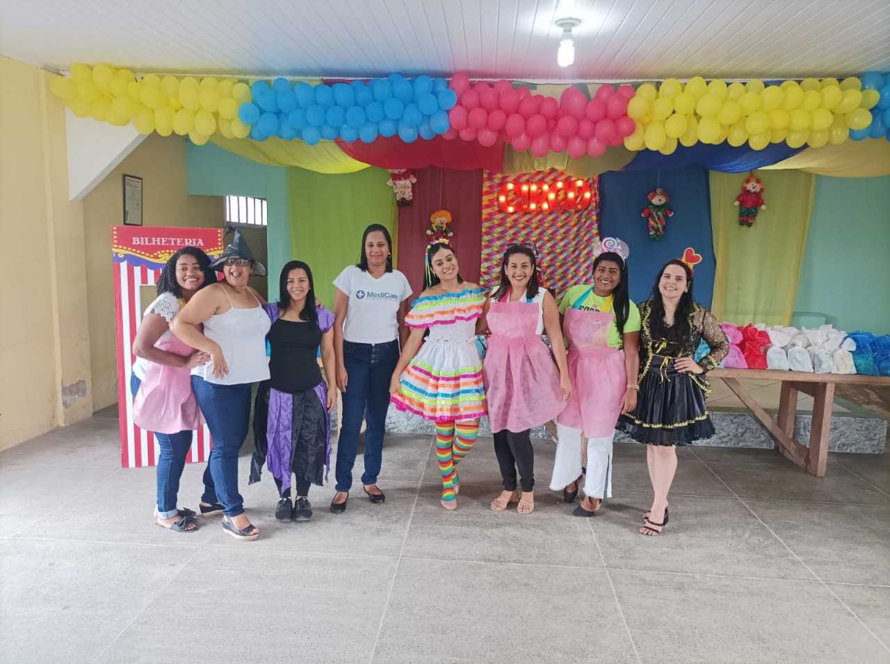 Camacã: PSF Narciso Araújo promoveu festa para cerca de 200 crianças